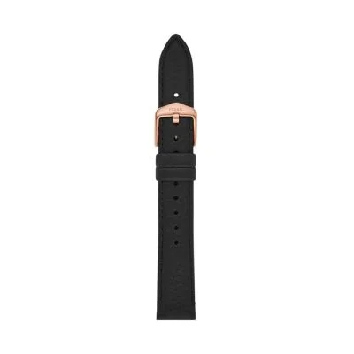 16mm Black LiteHide™ Leather Strap 16mm Black LiteHide™ Leather Strap