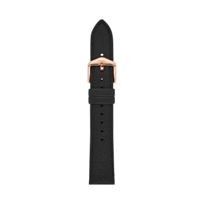 18mm Black LiteHide™ Leather Strap 18mm Black LiteHide™ Leather Strap