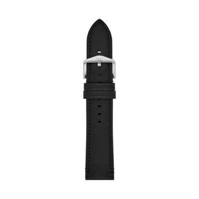 22mm Black LiteHide™ Leather Strap 22mm Black LiteHide™ Leather Strap