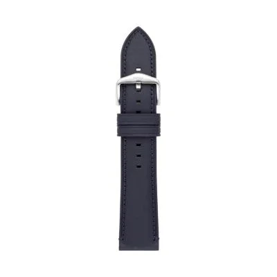 22mm Navy LiteHide™ Leather Strap 22mm Navy LiteHide™ Leather Strap
