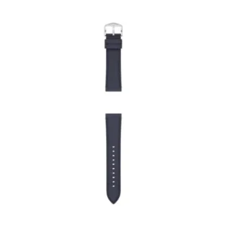 22mm Navy LiteHide™ Leather Strap