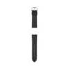 24mm Black LiteHide™ Leather Strap