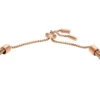 All Stacked Up Brown Leather Chain Bracelet