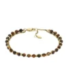 All Stacked Up Brown Tiger’s Eye Multi-Strand Bracelet