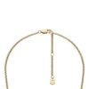 All Stacked Up Gold-Tone Stainless Steel Beaded Necklace All Stacked Up Gold-Tone Stainless Steel Beaded Necklace