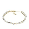All Stacked Up Howlite Chain Beaded Bracelet