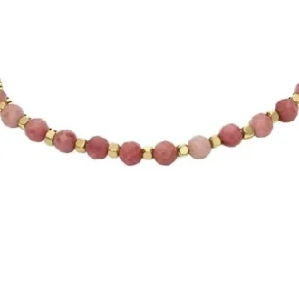 All Stacked Up Pink Rhodochrosite Multi-Strand Bracelet All Stacked Up Pink Rhodochrosite Multi-Strand Bracelet