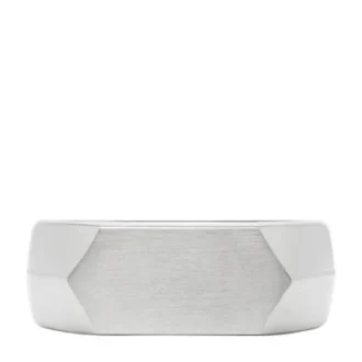 All Stacked Up Stainless Steel Signet Ring All Stacked Up Stainless Steel Signet Ring