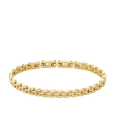 Arden Watch Links Gold-Tone Stainless Steel Chain Bracelet Arden Watch Links Gold-Tone Stainless Steel Chain Bracelet