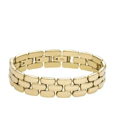 Arden Watch Links Gold-Tone Stainless Steel Chain Bracelet Arden Watch Links Gold-Tone Stainless Steel Chain Bracelet