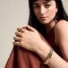 Arden Watch Links Gold-Tone Stainless Steel Chain Bracelet Arden Watch Links Gold-Tone Stainless Steel Chain Bracelet