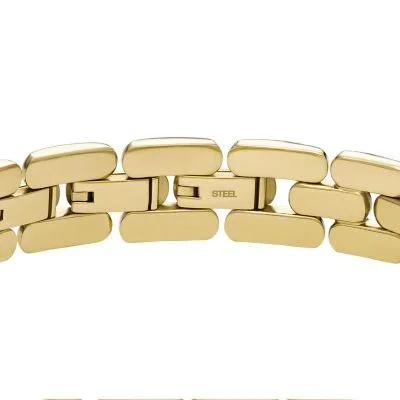 Arden Watch Links Gold-Tone Stainless Steel Chain Bracelet Arden Watch Links Gold-Tone Stainless Steel Chain Bracelet
