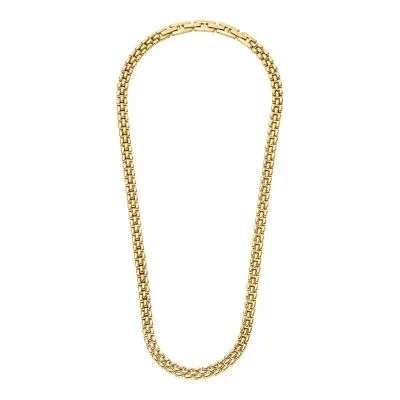 Arden Watch Links Gold-Tone Stainless Steel Chain Necklace Arden Watch Links Gold-Tone Stainless Steel Chain Necklace