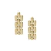 Arden Watch Links Gold-Tone Stainless Steel Drop Earrings Arden Watch Links Gold-Tone Stainless Steel Drop Earrings