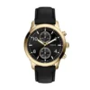 Bennett Multifunction Black Leather Watch Bennett Multifunction Black Leather Watch