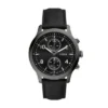 Bennett Multifunction Black Leather Watch Bennett Multifunction Black Leather Watch