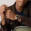 Bennett Multifunction Black Leather Watch Bennett Multifunction Black Leather Watch