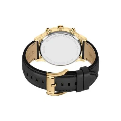 Bennett Multifunction Black Leather Watch Bennett Multifunction Black Leather Watch