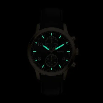 Bennett Multifunction Black Leather Watch Bennett Multifunction Black Leather Watch
