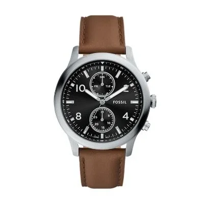 Bennett Multifunction Brown Leather Watch Bennett Multifunction Brown Leather Watch
