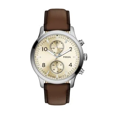 Bennett Multifunction Brown Leather Watch Bennett Multifunction Brown Leather Watch