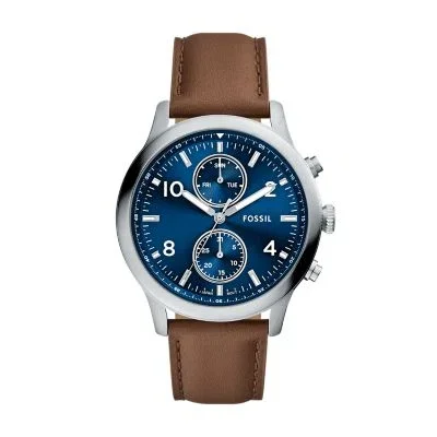 Bennett Multifunction Brown Leather Watch Bennett Multifunction Brown Leather Watch