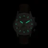 Bennett Multifunction Brown Leather Watch Bennett Multifunction Brown Leather Watch
