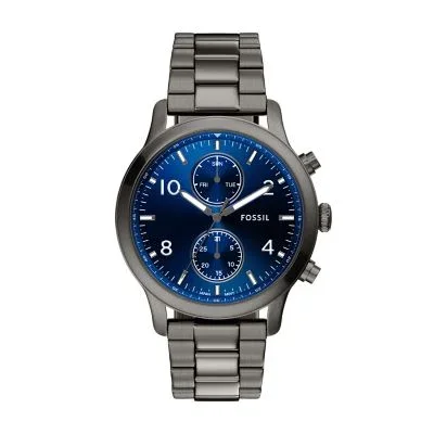 Bennett Multifunction Gunmetal Stainless Steel Watch Bennett Multifunction Gunmetal Stainless Steel Watch