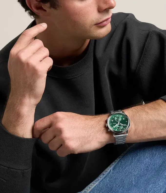 Bennett Multifunction Stainless Steel Watch Bennett Multifunction Stainless Steel Watch