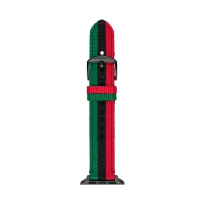 Black History Month Limited Edition 38/40/41/42mm Multicolor rPET Band for Apple Watch® Black History Month Limited Edition 38/40/41/42mm Multicolor rPET Band for Apple Watch®