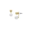 Bright Baubles White Shell Jacket Earrings Bright Baubles White Shell Jacket Earrings