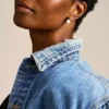 Bright Baubles White Shell Jacket Earrings Bright Baubles White Shell Jacket Earrings