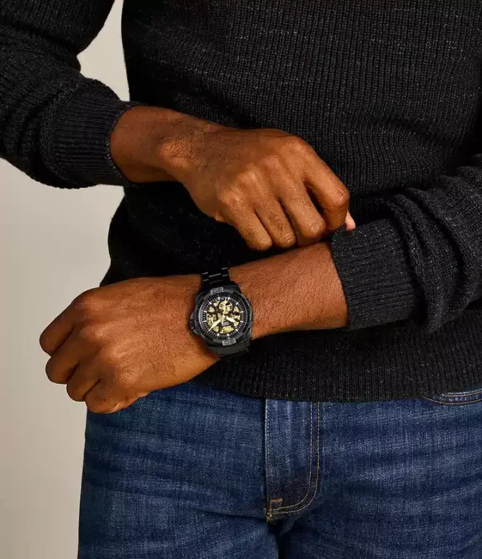 Bronson Automatic Black Stainless Steel Watch Bronson Automatic Black Stainless Steel Watch