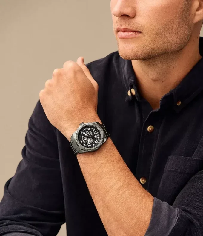 Bronson Automatic Smoke Stainless Steel Watch Bronson Automatic Smoke Stainless Steel Watch