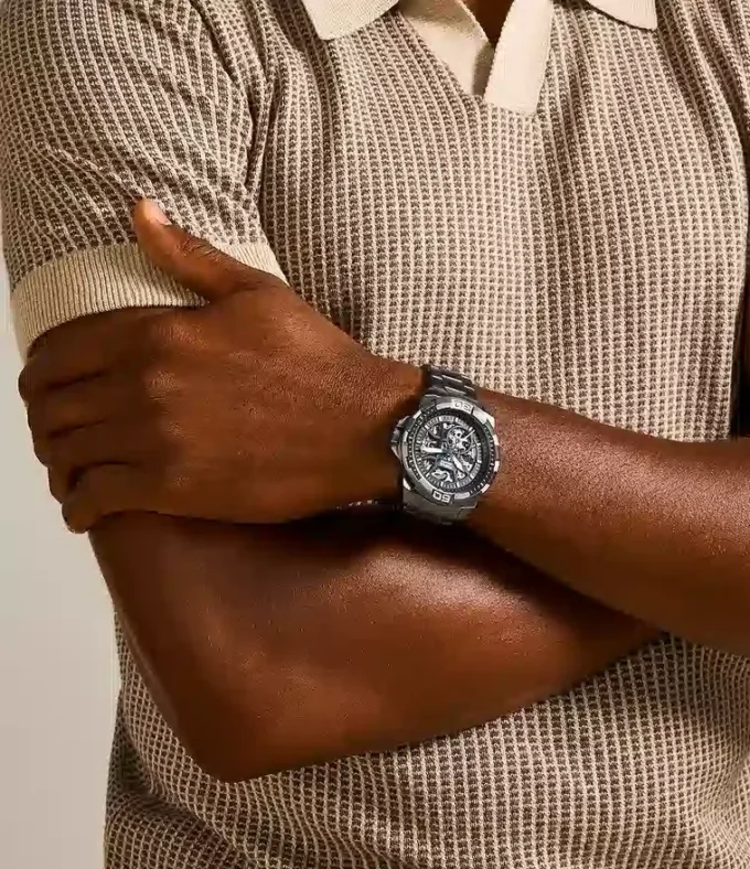 Bronson Automatic Smoke Stainless Steel Watch Bronson Automatic Smoke Stainless Steel Watch