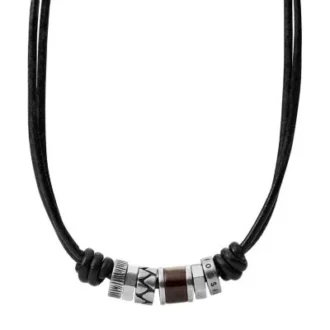Bronson Black Rondell Necklace Bronson Black Rondell Necklace
