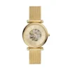 Carlie Automatic Gold-Tone Stainless Steel Mesh Watch Carlie Automatic Gold-Tone Stainless Steel Mesh Watch