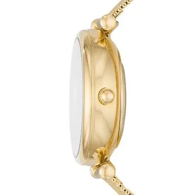 Carlie Automatic Gold-Tone Stainless Steel Mesh Watch Carlie Automatic Gold-Tone Stainless Steel Mesh Watch
