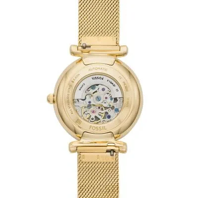 Carlie Automatic Gold-Tone Stainless Steel Mesh Watch Carlie Automatic Gold-Tone Stainless Steel Mesh Watch