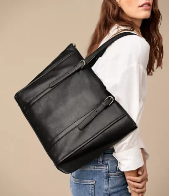Carlie Leather Tote
