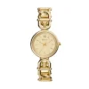 Carlie Three-Hand Gold-Tone Stainless Steel Watch Carlie Three-Hand Gold-Tone Stainless Steel Watch