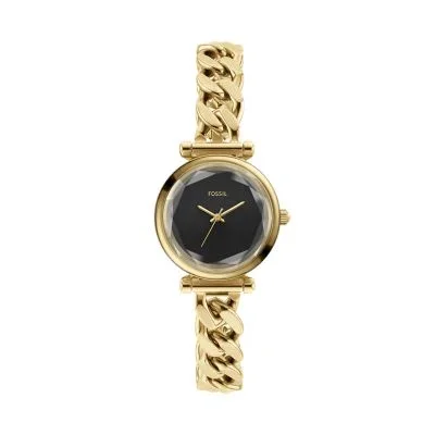 Carlie Three-Hand Gold-Tone Stainless Steel Watch Carlie Three-Hand Gold-Tone Stainless Steel Watch