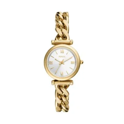 Carlie Three-Hand Gold-Tone Stainless Steel Watch Carlie Three-Hand Gold-Tone Stainless Steel Watch