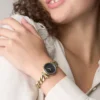 Carlie Three-Hand Gold-Tone Stainless Steel Watch Carlie Three-Hand Gold-Tone Stainless Steel Watch