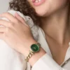 Carlie Three-Hand Gold-Tone Stainless Steel Watch Carlie Three-Hand Gold-Tone Stainless Steel Watch