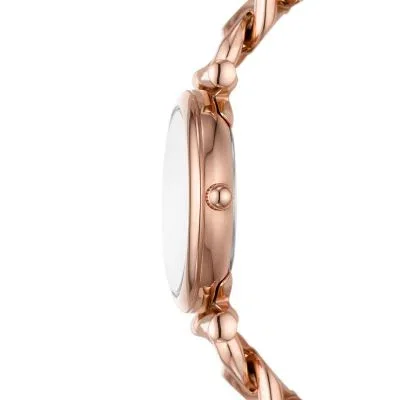 Carlie Three-Hand Rose Gold-Tone Stainless Steel Watch Carlie Three-Hand Rose Gold-Tone Stainless Steel Watch