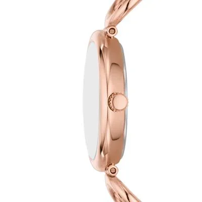 Carlie Three-Hand Rose Gold-Tone Stainless Steel Watch Carlie Three-Hand Rose Gold-Tone Stainless Steel Watch