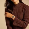 Carlie Three-Hand Rose Gold-Tone Stainless Steel Watch and Bracelet Set Carlie Three-Hand Rose Gold-Tone Stainless Steel Watch and Bracelet Set