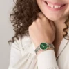 Carlie Three-Hand Two-Tone Stainless Steel Watch