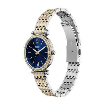 Carlie Three-Hand Two-Tone Stainless Steel Watch Carlie Three-Hand Two-Tone Stainless Steel Watch
